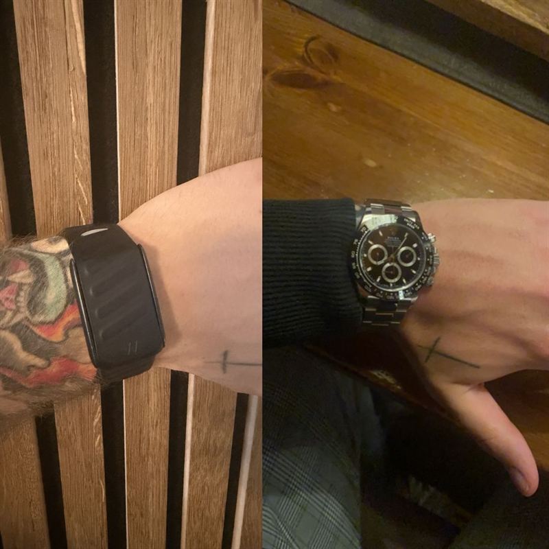 LinkedIn-Beitrag von Fabrice Stumpf: Kein Mensch behandelt dich besser, weil du eine Rolex trägst